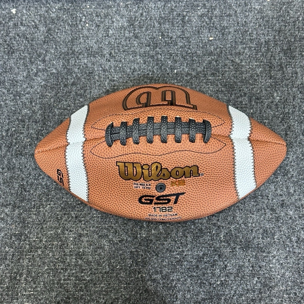 Wilson‎ WTF1782 GST 1782 Composite K2 Youth Football Pee Wee 6-9 NWOT Uninflated